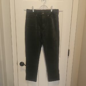 Banana Republic Olive Corduroy Pants